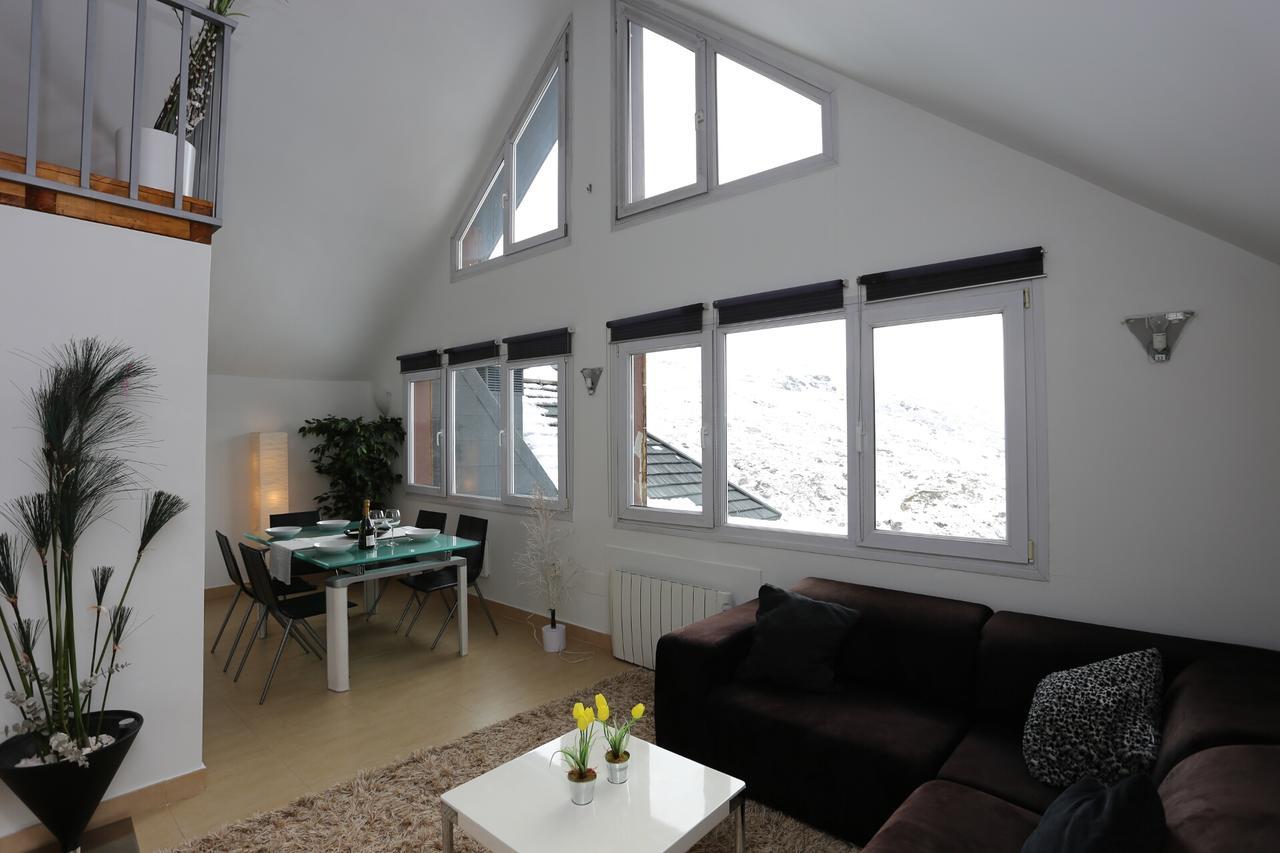 Miramar Ski a pie de pista - ÁTICO DUPLEX , 4 habitaciones Serra Nevada Exterior foto